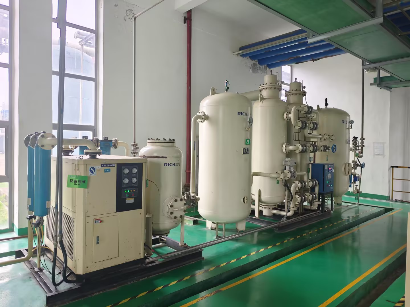 穩(wěn)定運行13年，瑞氣制氮機助力制藥廠高速發(fā)展